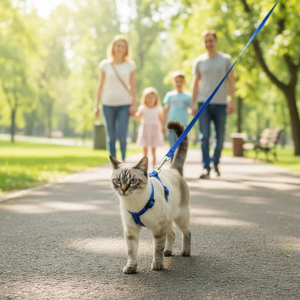 CAT ON FAMILY WALK