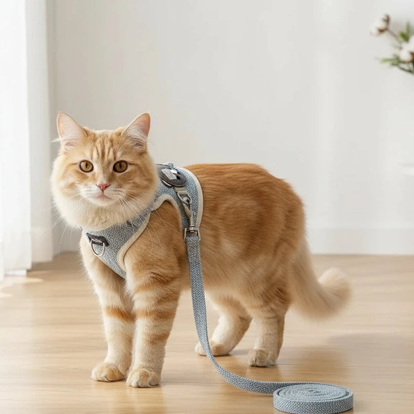 Cat & Small Dog Bear Winter Vest Harness - Bear Design